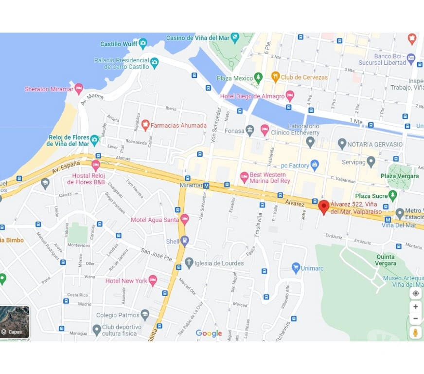 Arriendos Vacaciones Valparaíso Viña del Mar - Fotos de Amplio y cómodo departamento amoblado centro de Viña