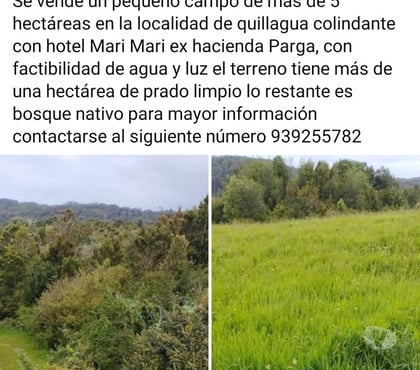 Fundos en Venta Los Muermos Llanquihue - Fotos de Venta de parcela