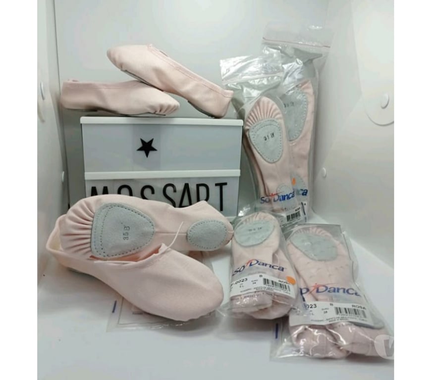 Ropa - Accesorios Llanquihue Puerto Montt - Fotos de Zapatillas ensayo de Ballet de Lona , Pto Montt