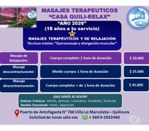 MASAJES TERAPEUTICOS EN QUILICURA “CASA QUILI-RELAX”