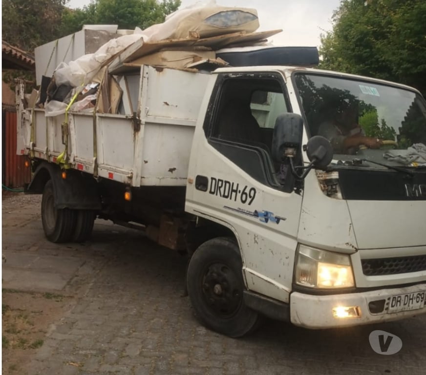Fletes y Mudanzas - Transportes Santiago Huechuraba - Fotos de retiros de esconbros y cachureos