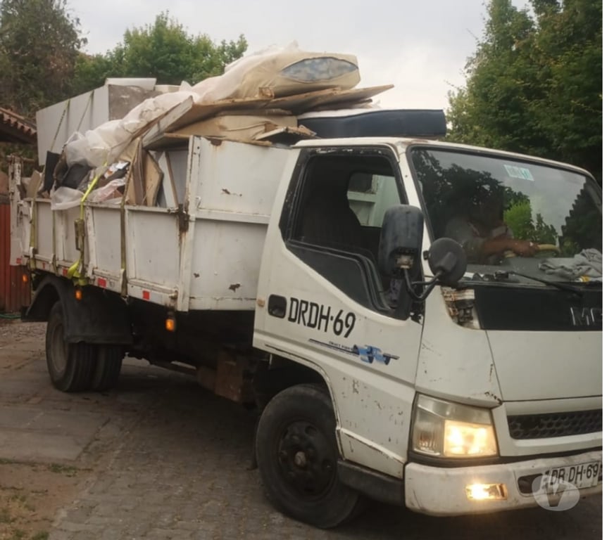 Fletes y Mudanzas - Transportes Santiago Huechuraba - Fotos de retiros de escombro 24 7