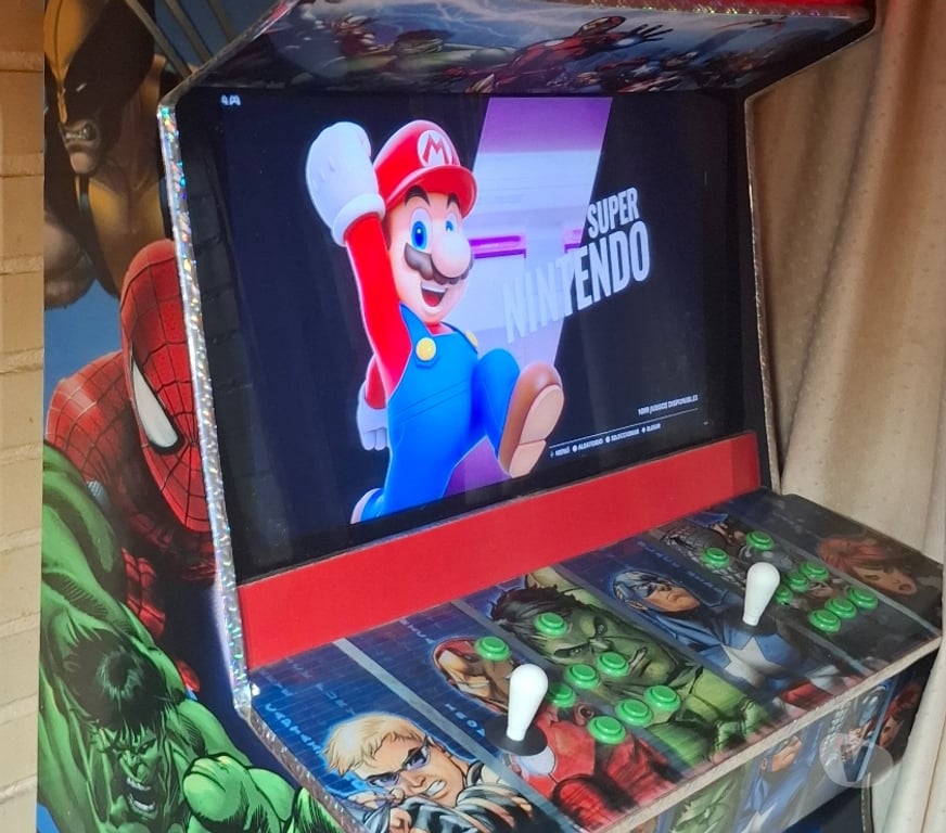 CD-DVD-Juegos-Libros Santiago Maipú - Fotos de Maquina Arcade De 32 Pulgadas, 32 Consolas, 10081 Juegos