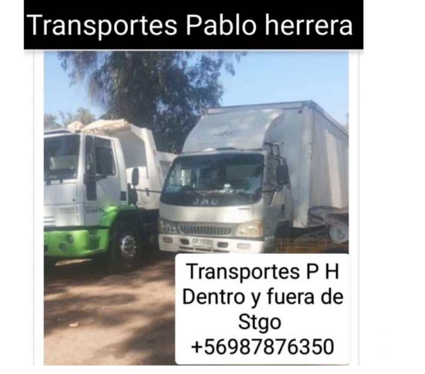 Fletes y Mudanzas - Transportes Santiago Ñuñoa - Fotos de fletes mudansas express