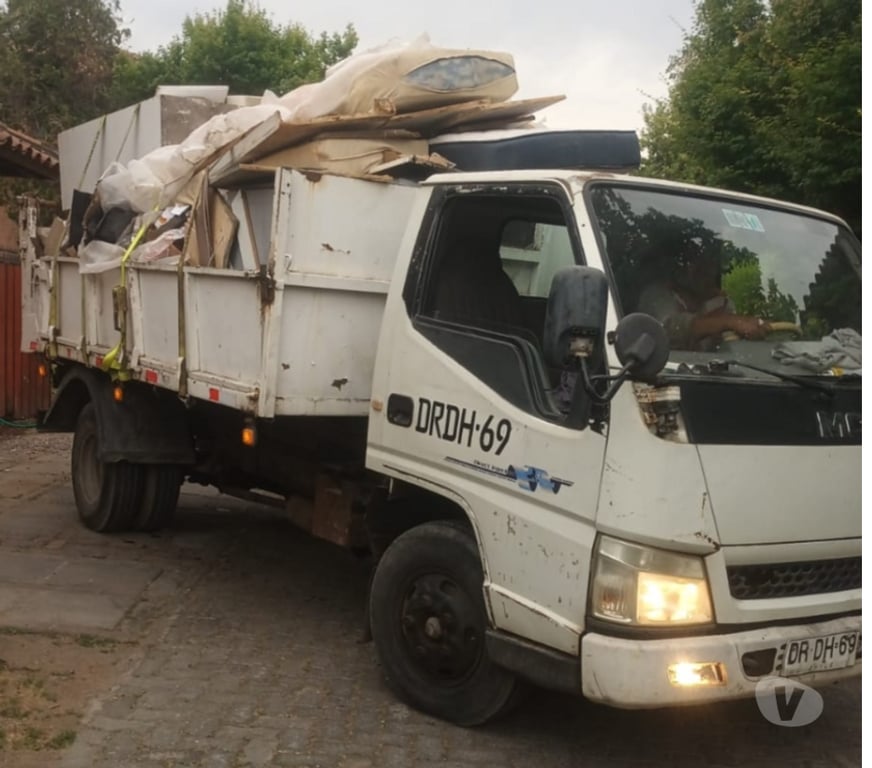 Fletes y Mudanzas - Transportes Santiago Huechuraba - Fotos de retiro de escombros p.h