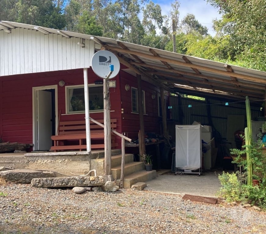 Bienes Raices Arauco Arauco - Fotos de Parcela con 2 bellas cabañas totalmente equipadas