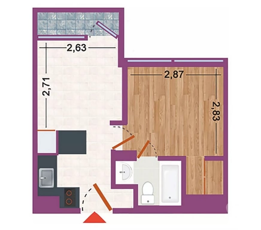 Bienes Raices Concepción Concepción - Fotos de Oferta! Departamento 1 Dormitorio, Cerca Universidades