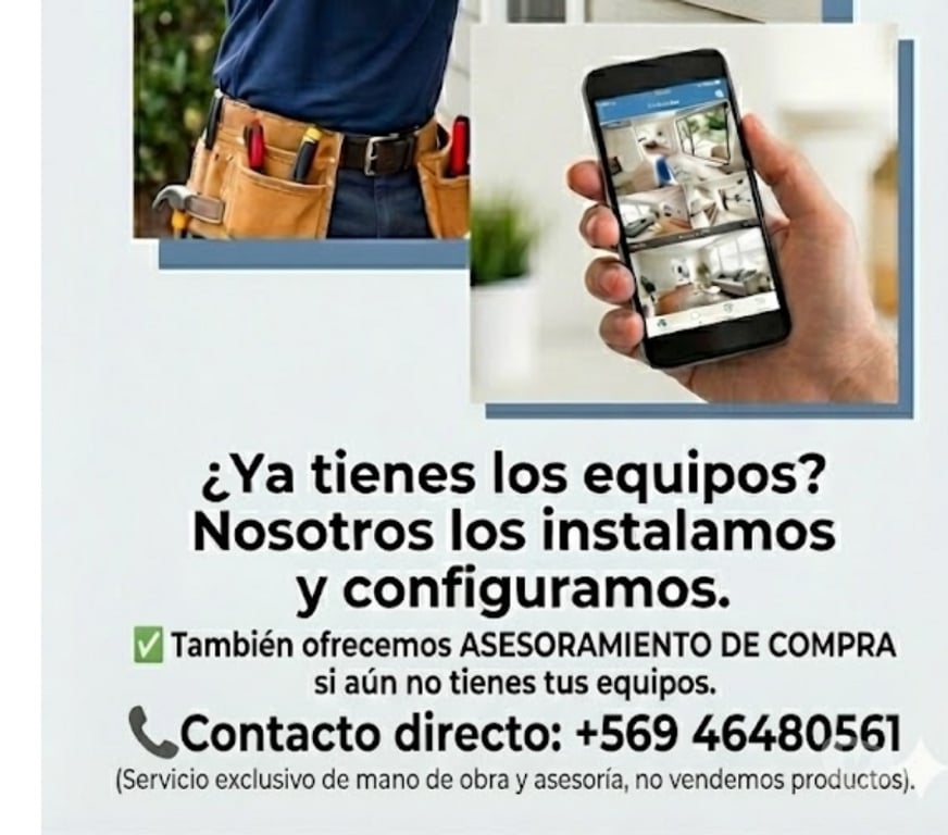 Servicios de Informática Cordillera Pirque - Fotos de Instalación y Asesoría de Cámaras de Seguridad