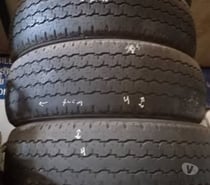 4 neumáticos Bridgestone 245-65-17 100% operativos