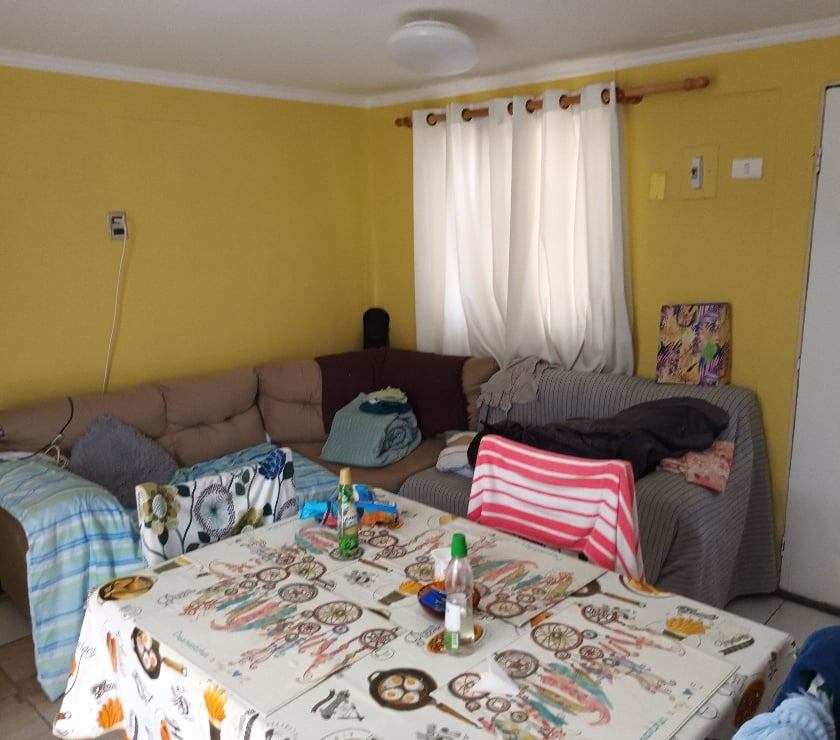 Bienes Raices Cordillera Puente Alto - Fotos de Casa 3D 1B 1Est Patio en Puente Alto