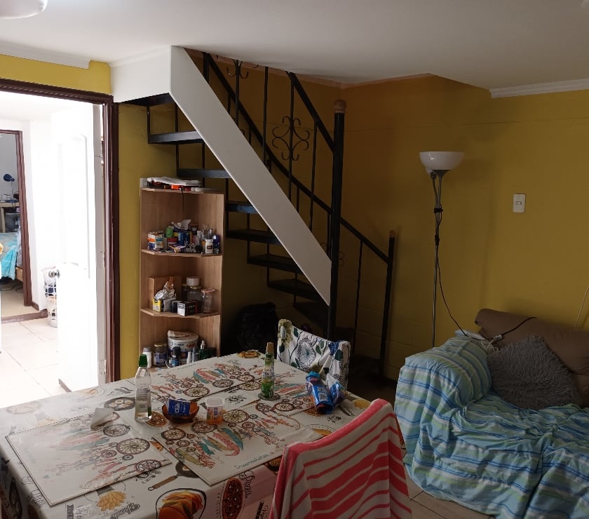 Bienes Raices Cordillera Puente Alto - Fotos de Casa 3D 1B 1Est Patio en Puente Alto