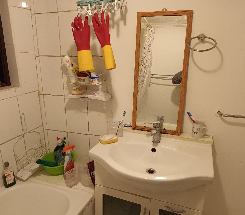 Bienes Raices Cordillera Puente Alto - Fotos de Casa 3D 1B 1Est Patio en Puente Alto