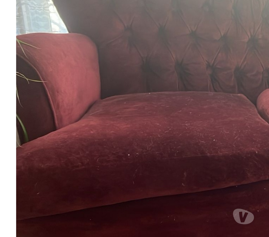 Muebles Maipo Paine - Fotos de living 3 piezas burdeo antiguo