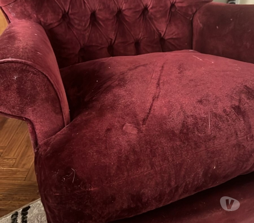 Muebles Maipo Paine - Fotos de living 3 piezas burdeo antiguo