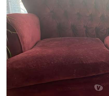 Muebles Paine Maipo - Fotos de living 3 piezas burdeo antiguo