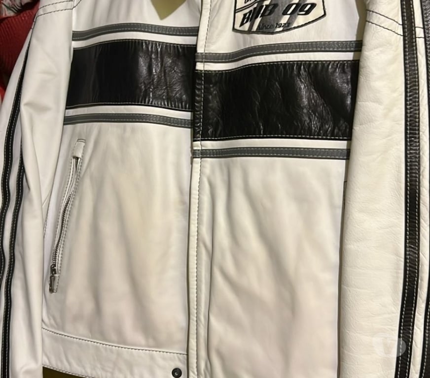 Varios Santiago Conchalí - Fotos de CHAQUETA DE CUERO HUGO BOSS SCLUSIVA NUVA SIN USO