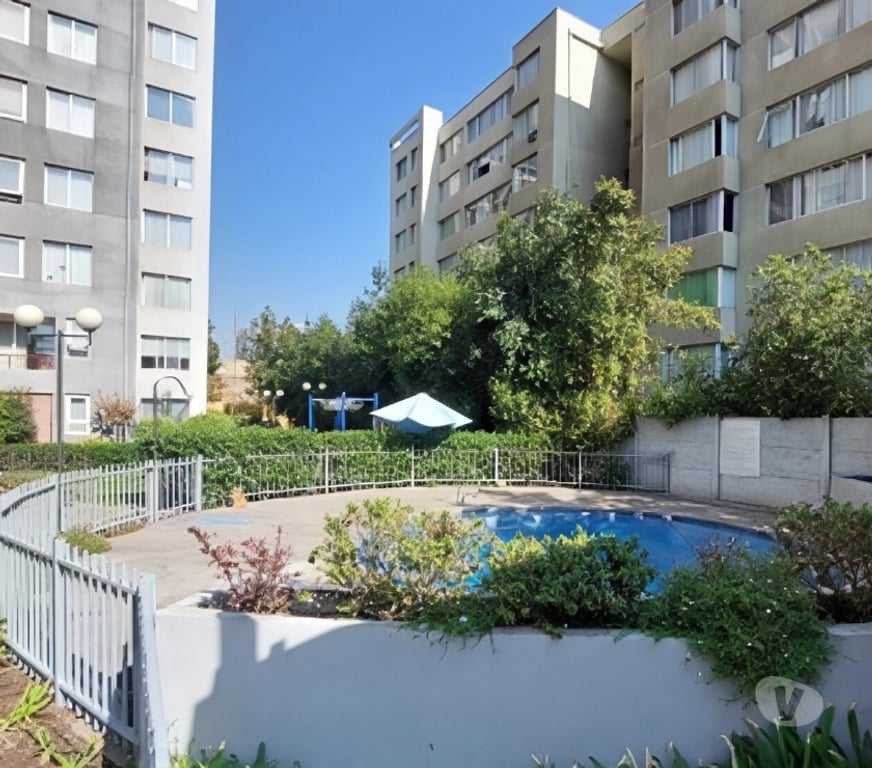 Arriendos Santiago San Miguel - Fotos de Depto 2D 1B Piso 13 Vista Sur a pasos Metro Lo Ovalle