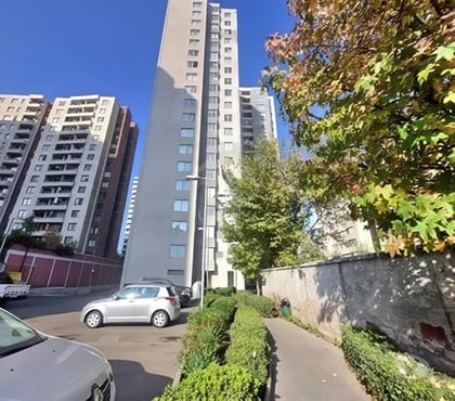 Arriendos San Miguel Santiago - Fotos de Depto 2D 1B Piso 13 Vista Sur a pasos Metro Lo Ovalle